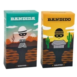 Hot Bandido Bandida Board Game: Engaging Strategy Puzzle (2PCS)