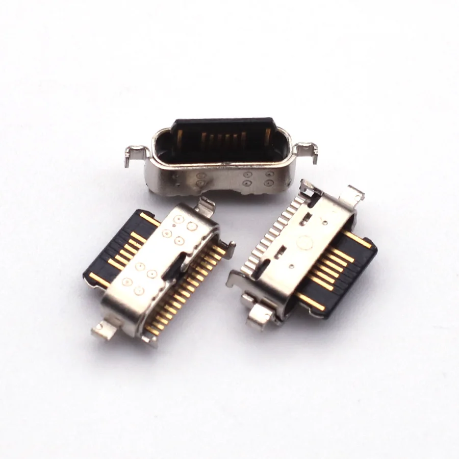 USB Charger Charging Dock Port Connector Type-C Plug, 10-50 Pack