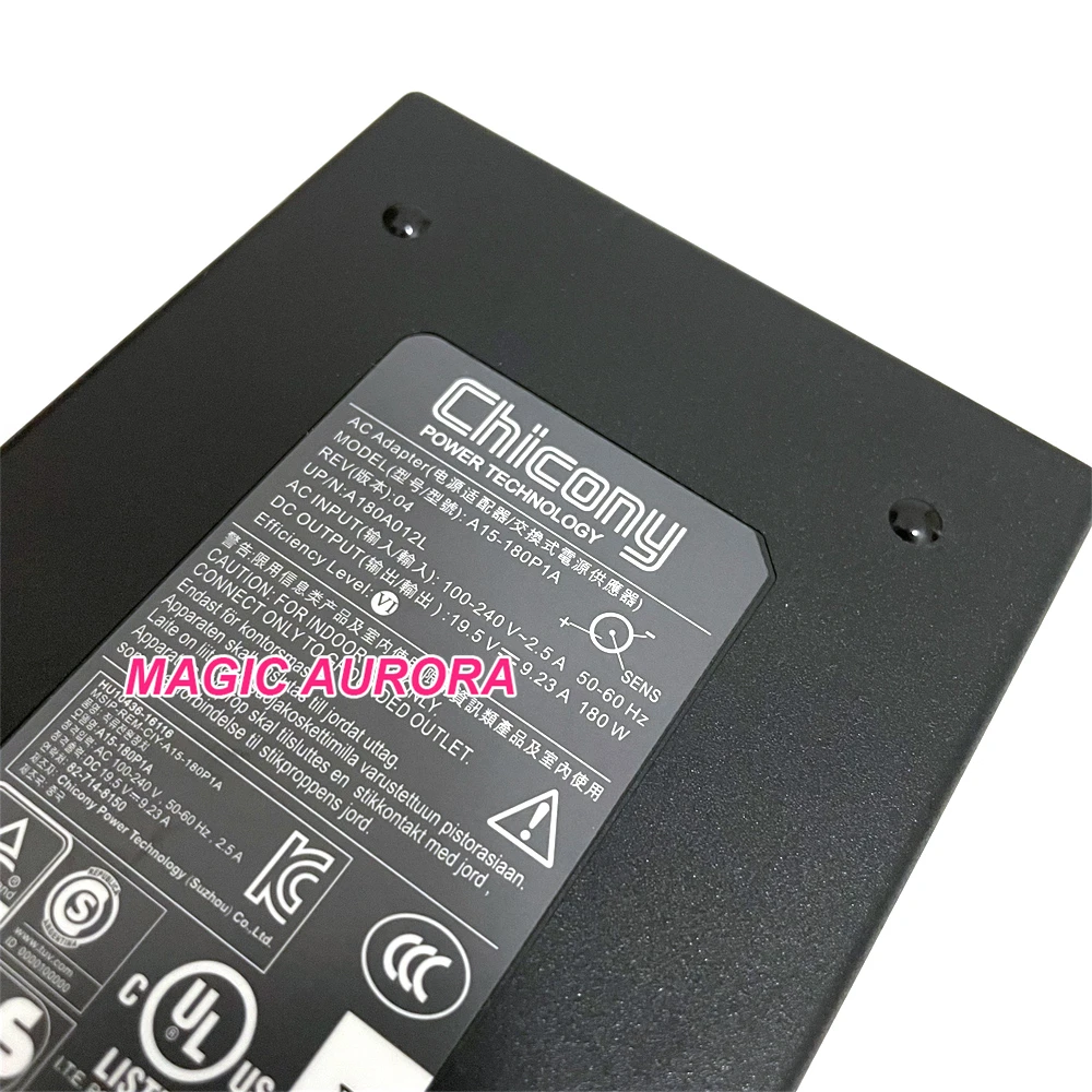 Фото Зарядное устройство для ноутбука 19,5 V 9.23A 180W A180A012L для Msi GP75 GL73 A15-180P1A LEOPARD 8RE №2