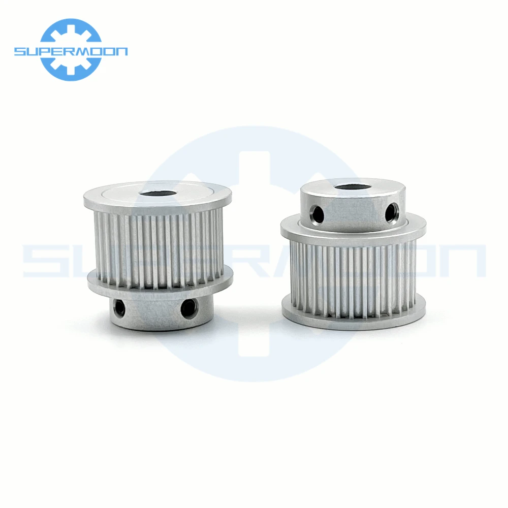 Description Picture 5 of itemHTD 3M 30 Teeth Timing Pulley Bore 4/5/6/6.35/7/8/10/12/12.7/14/15/16/17mm For Belt Width 6-15mm Gear Pulley Transmission Wheel