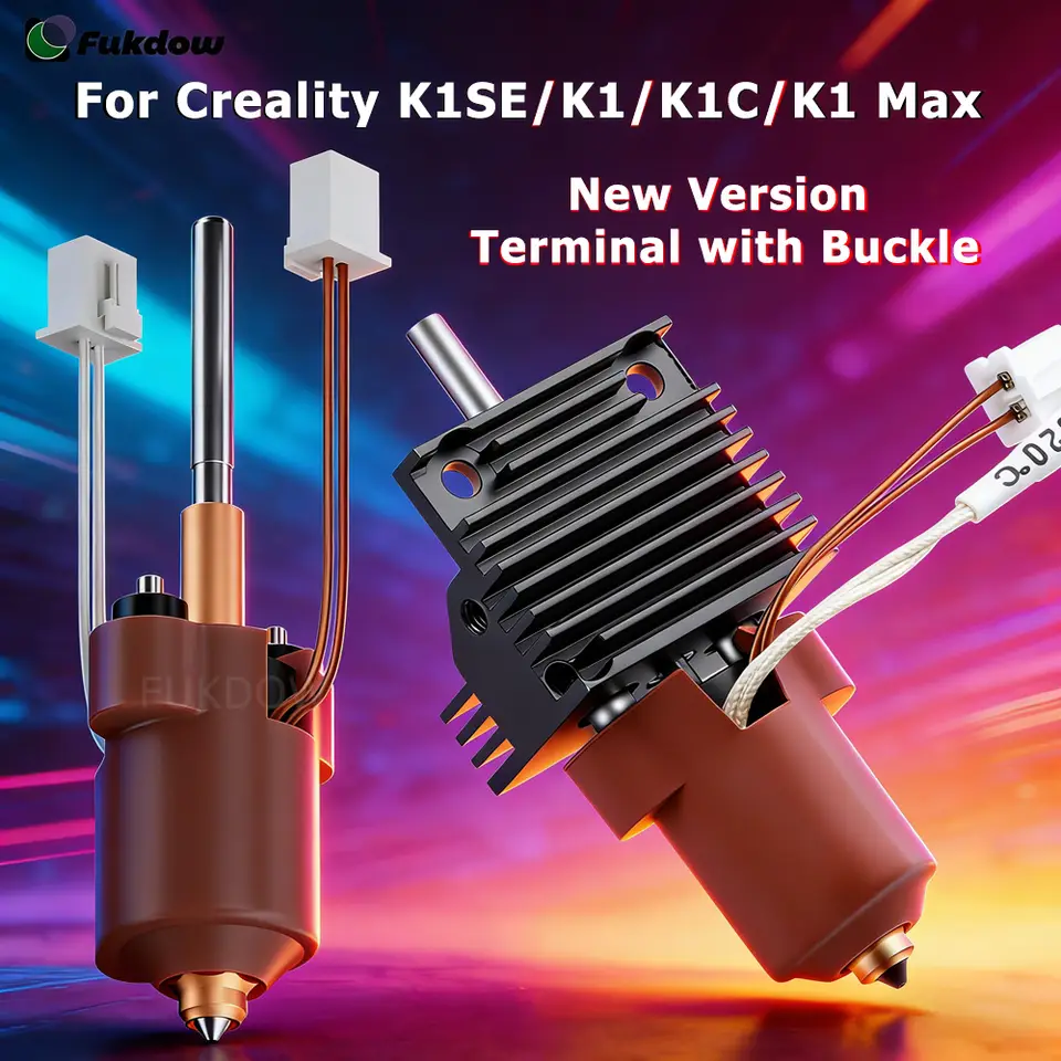 Creality K1/K1 Max/K1C Upgrade Hotend New Version Support 300°C 600mm/s Fast Speed Printing Creality K1 K1 MAX K1C 3D Printer image 1