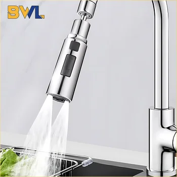 Kitchen Taps Splashproof Head Spout Universal Extender Faucet Extended Bubbler Universal Faucet Universal Connector