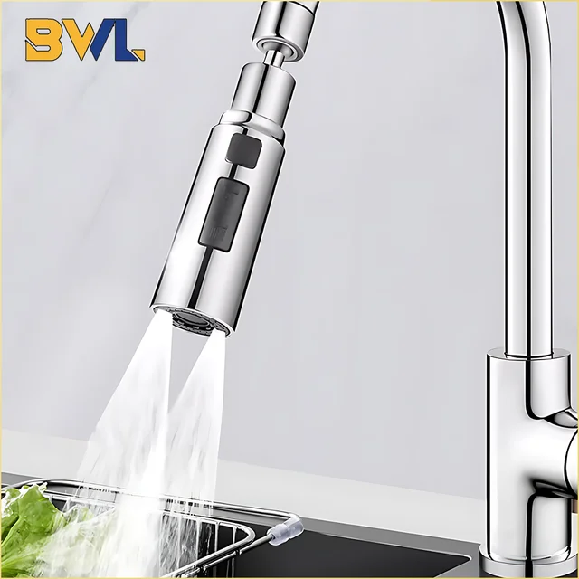 Rubinetti da cucina beccuccio a testa antispruzzo rubinetto Extender universale gorgogliatore esteso rubinetto universale connettore universale 1