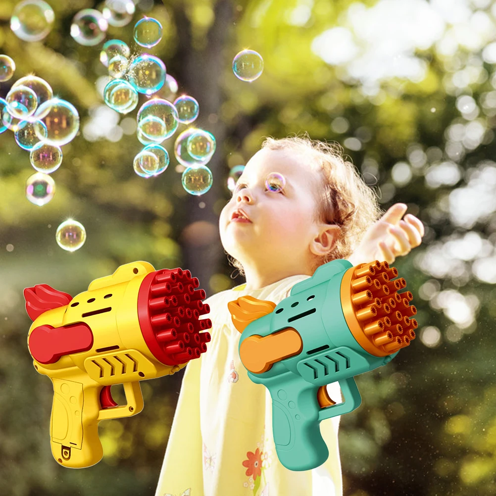 Pistolet à Bulles de Savon, Machine à Bulles pour Enfant Automatique 5000+  Bulle de Savon/Min Bubble Machine Gun pour Jeux Mariage Exterieur, Jouet  Fille Garcon 3 4 5 6+ Ans Cadeau Anniversaire