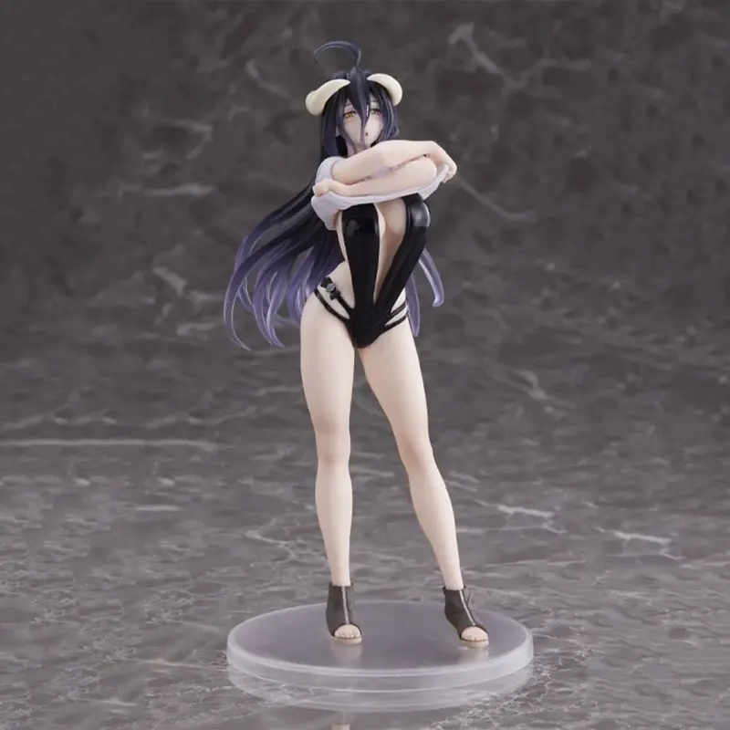 

Оригинальная оригинальная Подлинная кукла TAITO Coreful OVERLORD Albedo, Коллекционная модель куклы, подарок для мальчиков