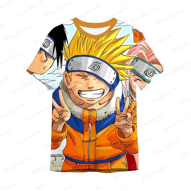 나루토 팬을 위한 궁극적인 선물: 편안하고 스타일리시한 오버사이즈 티셔츠 셔츠