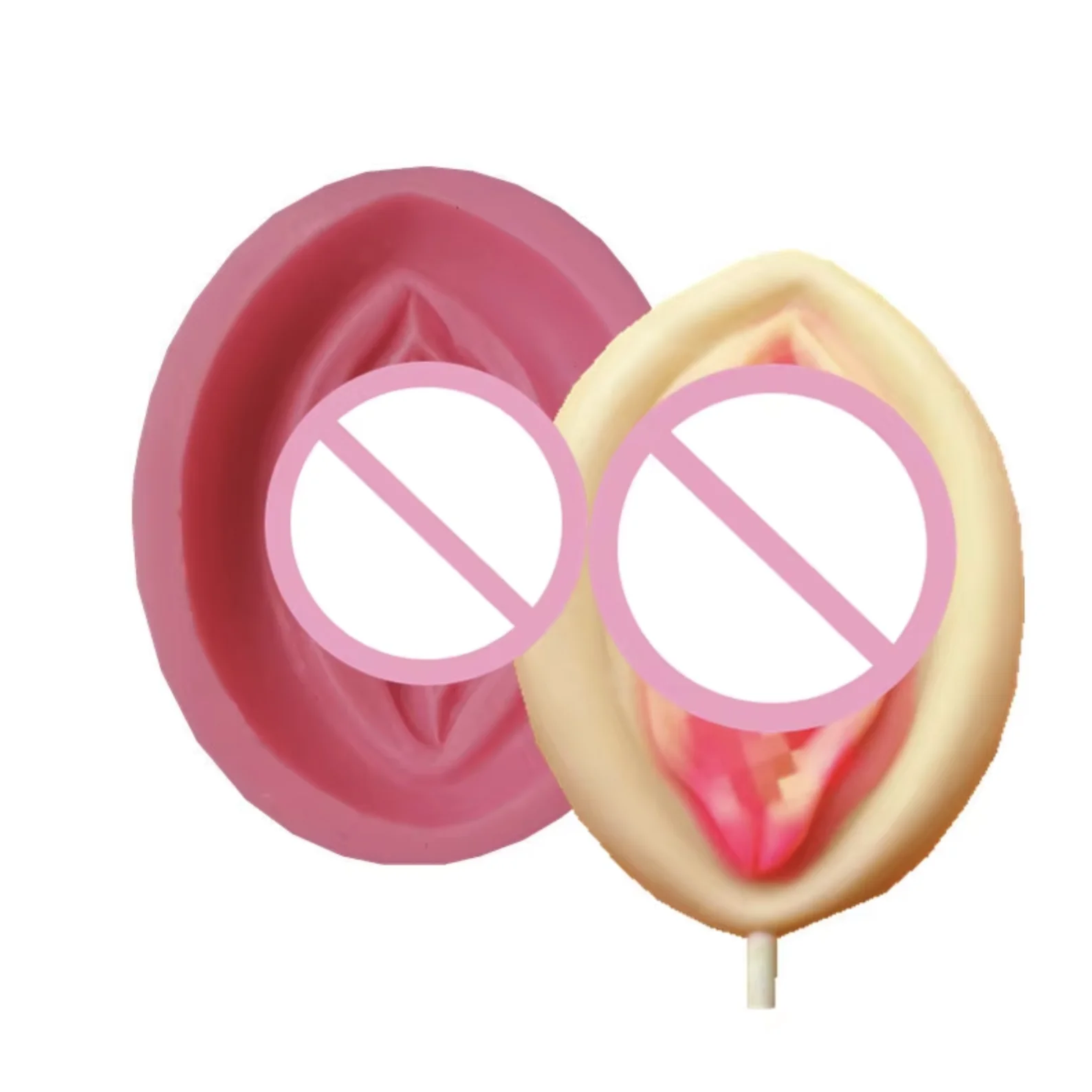 Genital Cake Mold Silicone Mold Chocolate Gypsum Candle Soap Candy Mold Kitchen Baking Free Shipping m269