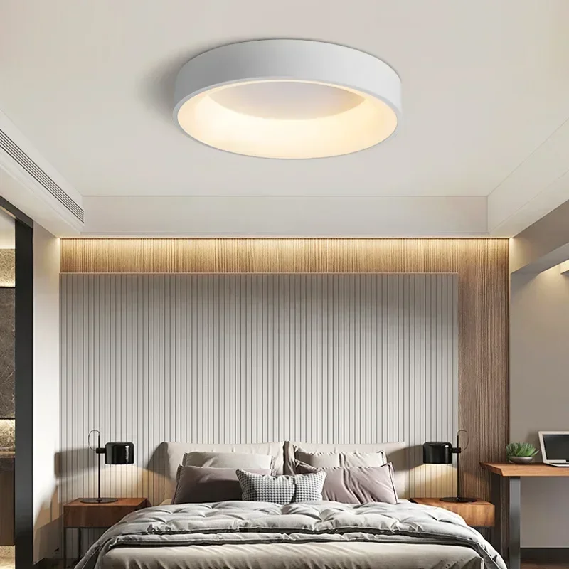 Remote Control Adjustable LED Ceiling Light for Bedroom, Living Room, or Hotel - Customizable Color Temperature & Brightness