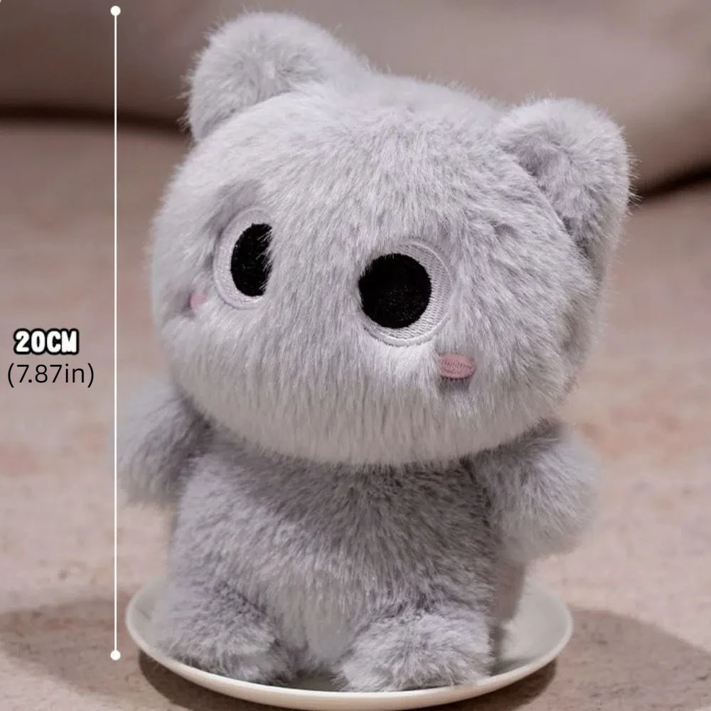 Siamese Kitten Orange Cat Lazy Cow Cat Ragdoll Cat Fluffy Stuffed Heterochromatic Cat Festival Party Decor