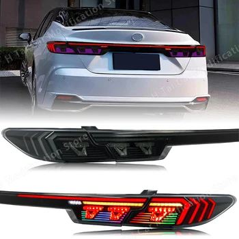 Toyota Camry 2024 – 2025 LED RGB Tail Light Assembly with Brake, Driving, Fog, and Turn Signals