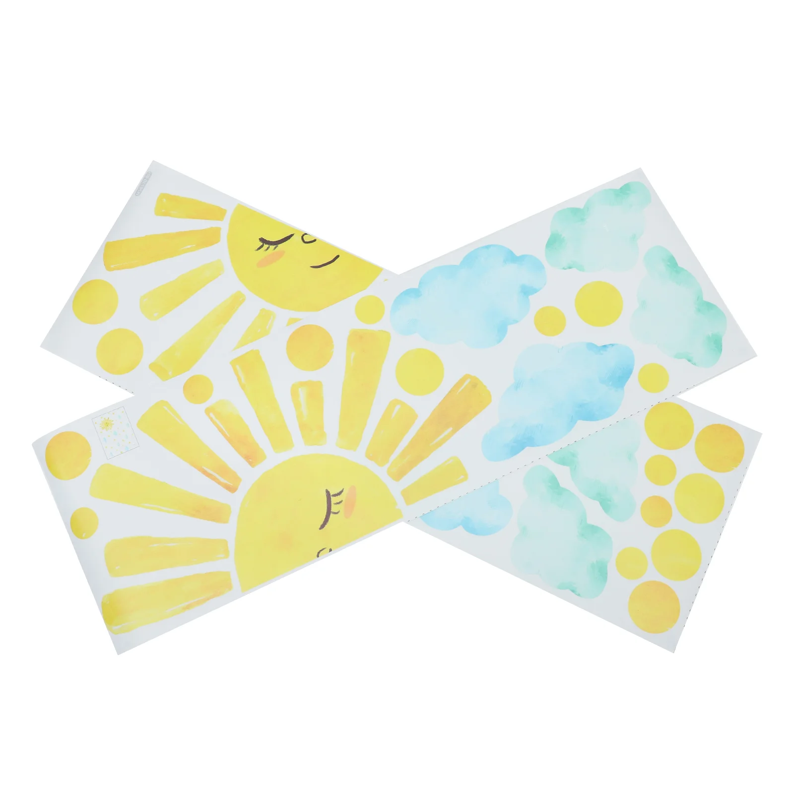

Decor Wall Stickers Decorative Decal Sun Cloud Baby Room Self Adhesive Large Child