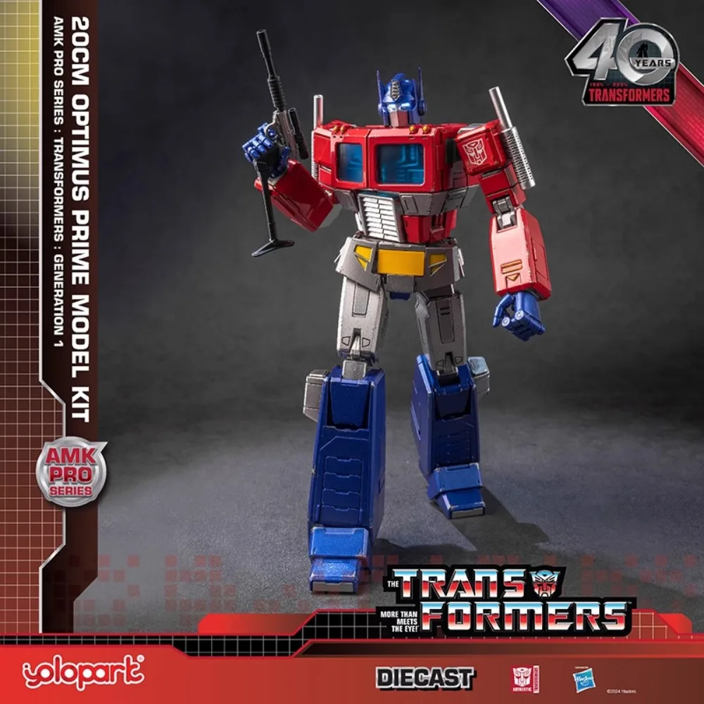 [Pre-Vendita] Yolopark Amkpro Transformers Optimus Prime Action Figures, Modelli Assemblati, Giocattoli Da Collezione, Spedizione Gratuita