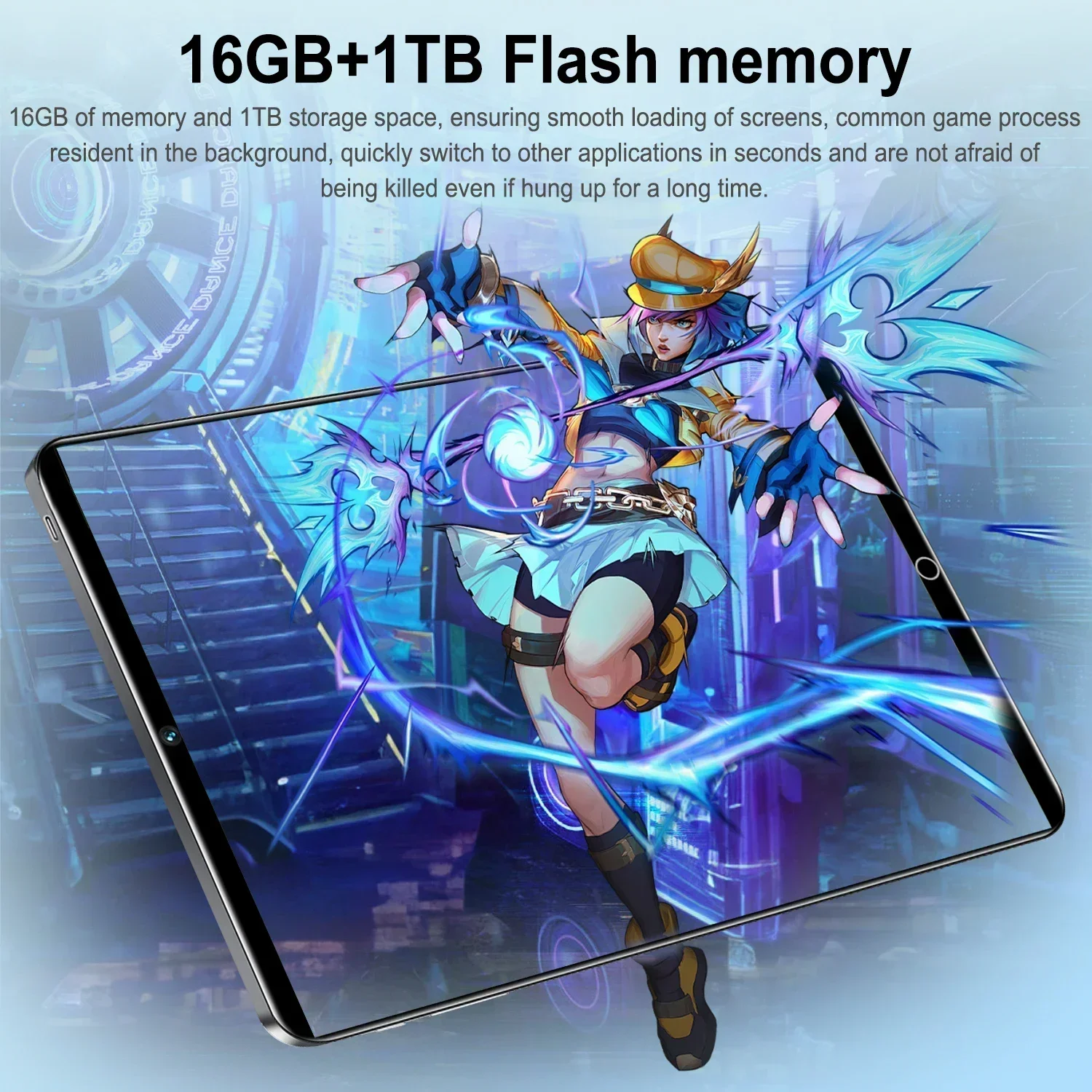 Original New 12inch Network Android 13.0 Tablet 16GB RAM 1TB ROM 16MP 32MP 10 Core 20000mAh tablet 4 5G Wifi Tablet PC 2