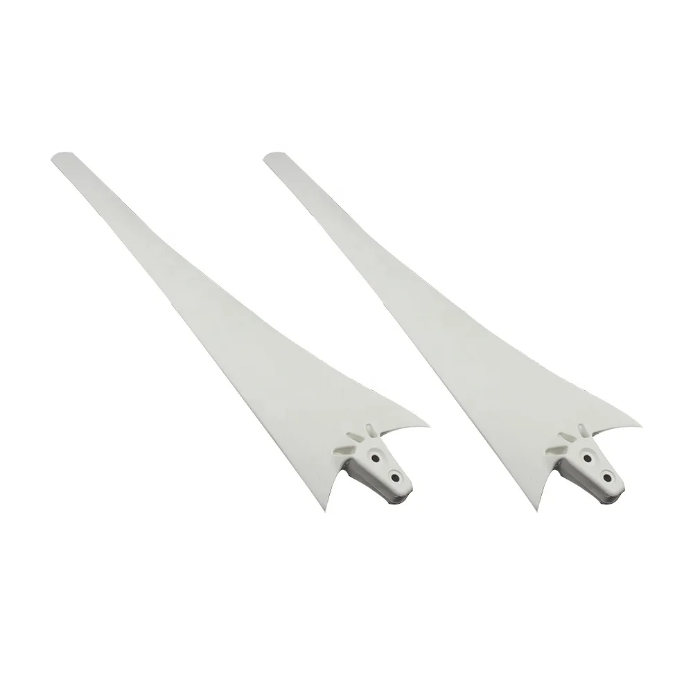 

3 piece white blade 550mm Wind Turbine Blades New High Strength Carbon Fibers Blades