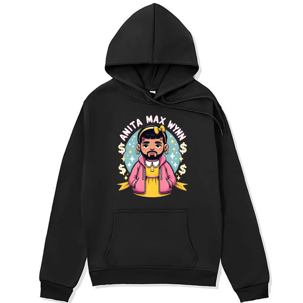 Rapper Funny Anita Max Wynn Cool Meme Print Hoodie Men Women's Fashion Tracksuit Sweatshirts Oversized Long Sleeve Hoodies Male