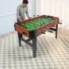 20173-2f4db2.jpg 120*61*81cm Foosball Table Soccer Table Game 8-Rods Foosball Game Table for Placing in Your Home Living Room,