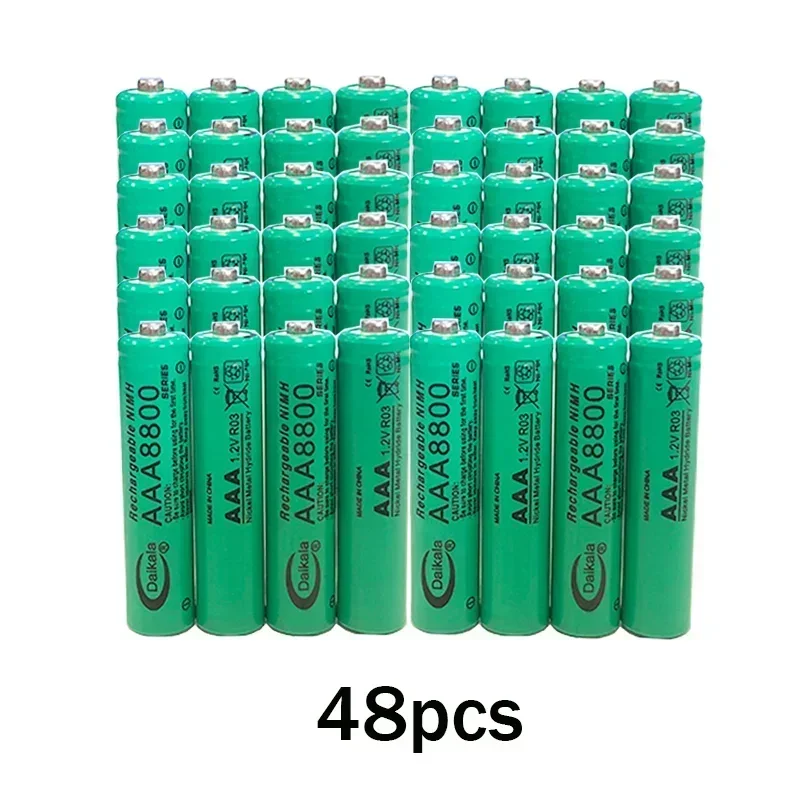 

Free Shipping 2024 The Latest Best-selling 1.2V AAA8800mAh NI MH Rechargeable Battery Suitable for Microphones, Calculators Toys