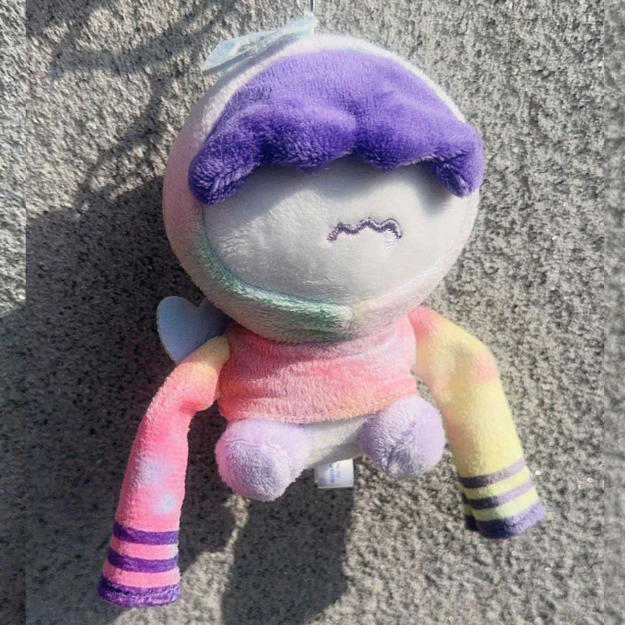 10pcs/lot 4inch hot Kpop TXT Soobin YEONJUN BEOMGYU TAEHYUN Plush Toy Keyrings colorful tiger foxy dolls Keychain Pendants Gifts 3