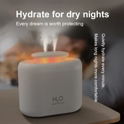 2024 New 3.3L Large Capacity Dual Spray Humidifier Mini Small Atomization Air Purifier With colorful Light For Home Office