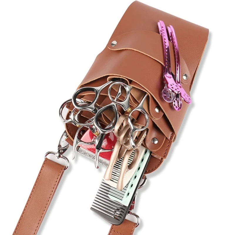 Scissors Salon Barber Hairdressing Scissor Bag Hair Stylist Waist Bag