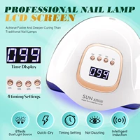 UV LED Nail Lamp 380W Nail Curing Lamps For Home Salon Powerful LED Drying Lamps For All Gel Polish Professional Nail Equipment 2