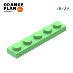 Vibrant Orange Building Plate 100g - Creative DIY Toy Assembly Parts - S (52 Neon Green)