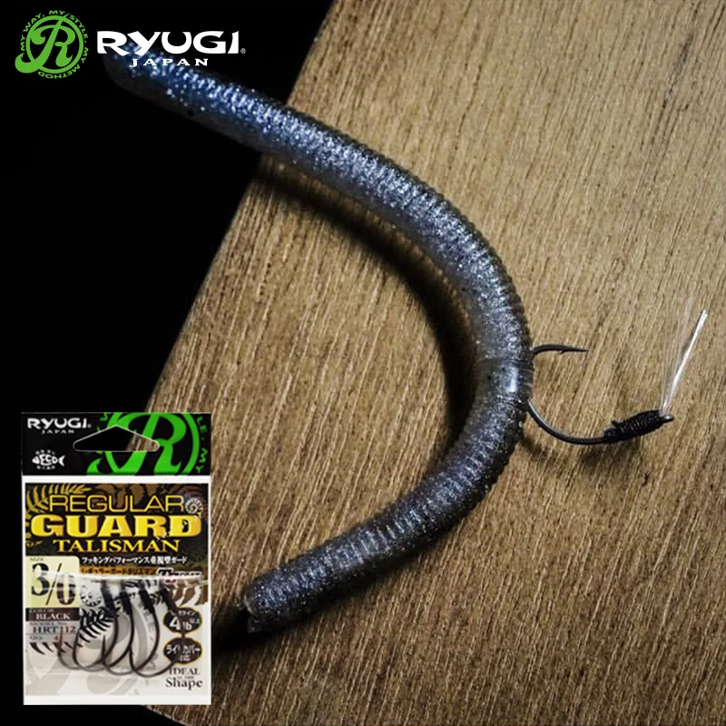 Ryugi Japan Original Weed Guard Fishing Hook Lure Weedless HookDrop Shot  Wacky Rig Senko Fishing Bass Neko Rig Lure Accessories - AliExpress