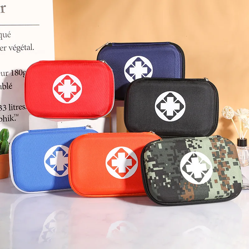 

Emergency Medicial First Aid Bag Empty Mini Travel Camping Car Outdoor Rescue Survival Kit Portable EVA Case Storage Organizers
