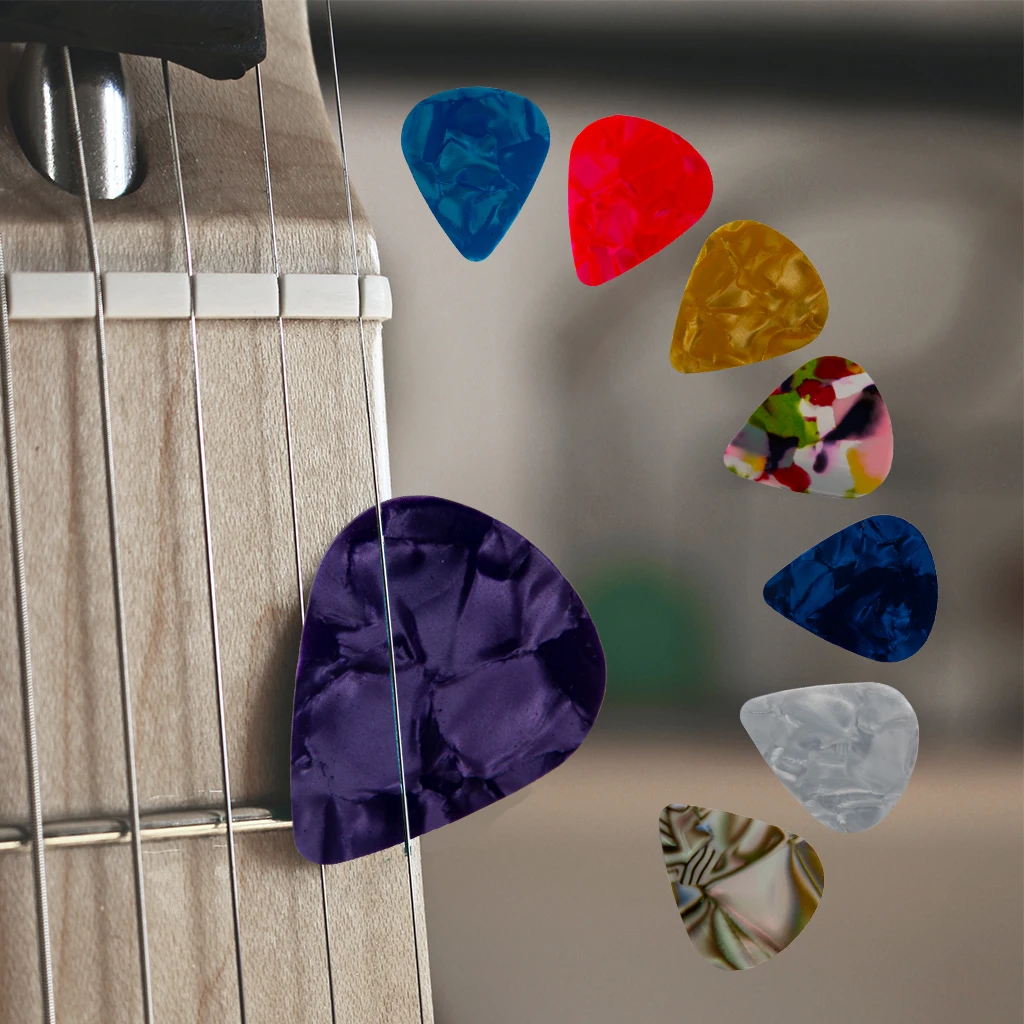 Guitar Picks Assorted 0.46/71/96mm for Acoustic Electric Bass