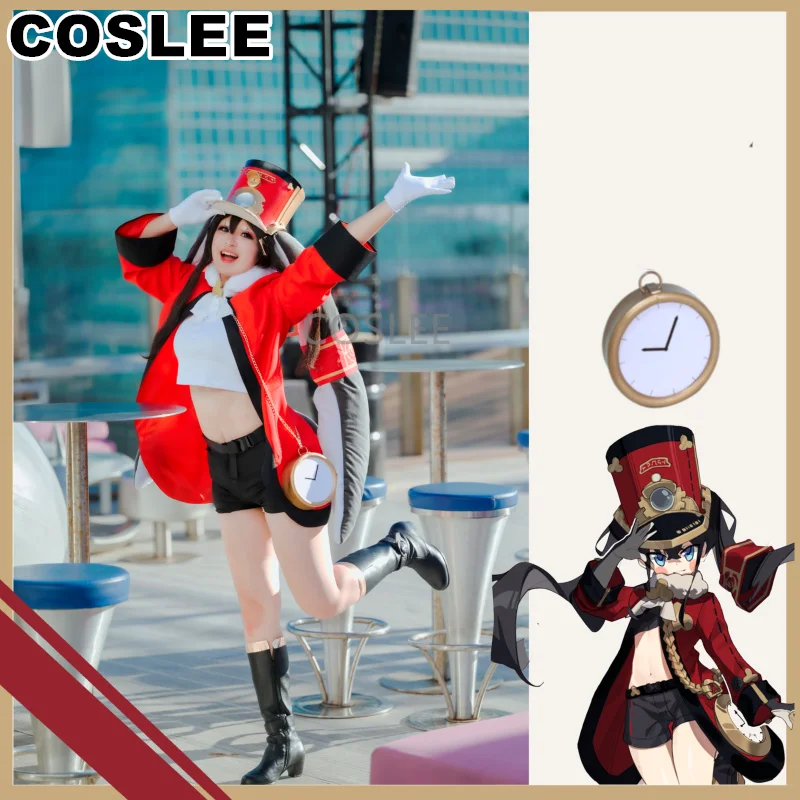 

COSLEE Honkai: Star Rail Pom-Pom Cosplay Costume Game Suit Lovely Uniform Halloween Party Outfit Women XS-XXL New 2023