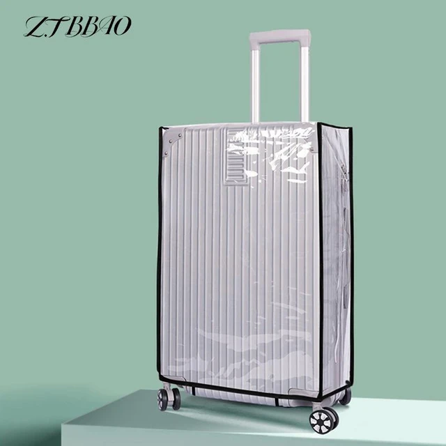 Housse De Protection Transparente Pour Valise Trolley Étanche  Anti-Poussière R