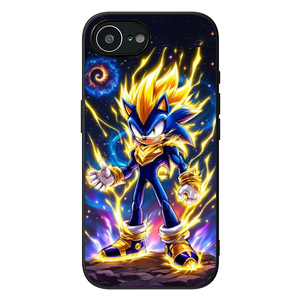 Sonic & Shadow Hedgehog Soft Phone Cover Case