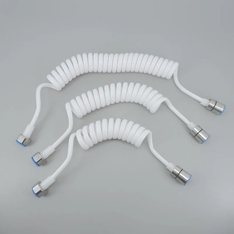 1.5/3/2m 304 head Flexible Spring Shower head soft Hose tube plastic Water wc Toilet Bidet Sprayer Telephone Line bathroom shower hose plumbing hose
