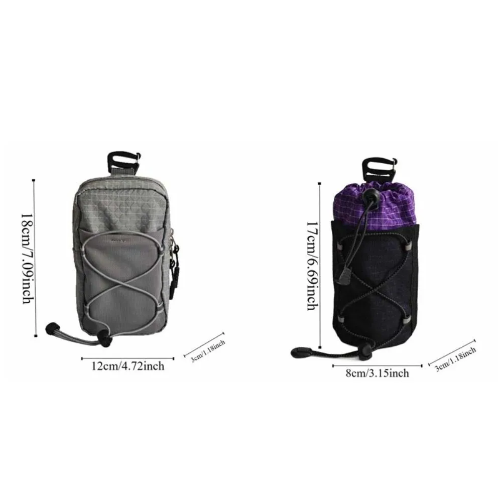 Large Capacity Portable Mountaineering Accessory Pouch with Shoulder Strap Expansion