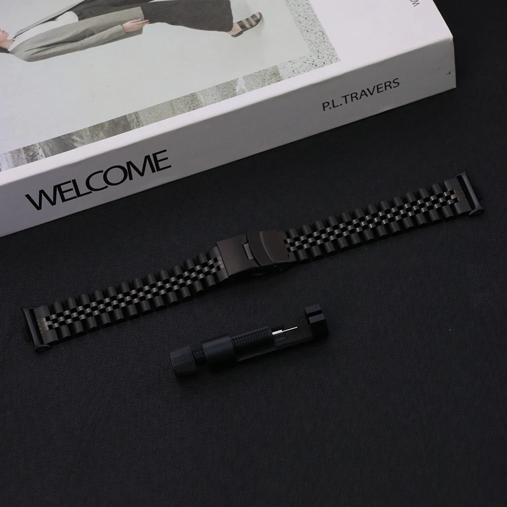 Stainless Steel Business Bracelet for Smartwatch - Metal Wristband Strap