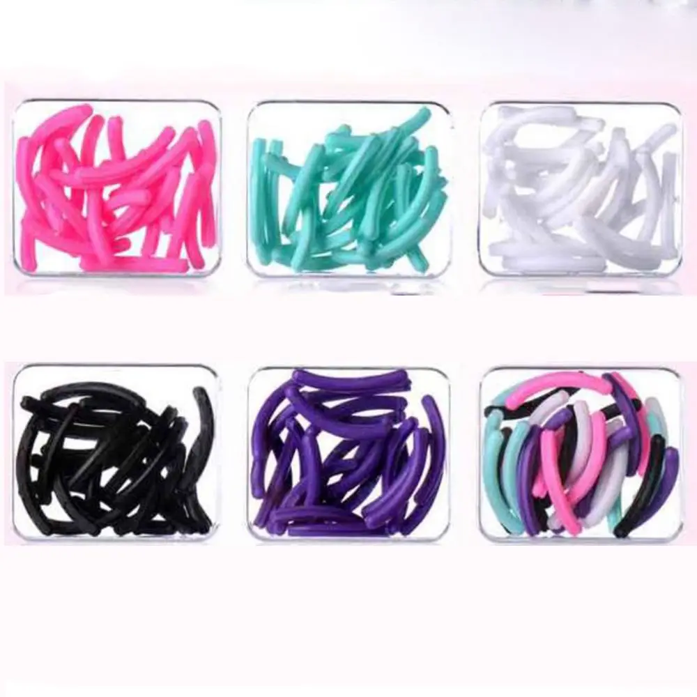 Refills High Elastic Soft Eye Makeup Tools Eyelash Clip Silicone Pad Eyelash Curler Refills Pads Curler Replacement Pads eyelash curler eyelash accessories