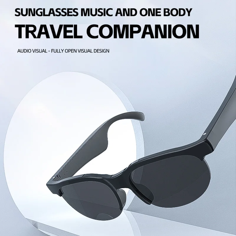 Original Bluetooth Glasses Sports Driving Bluetooth Sunglasses Wireless Bluetooth Headset Ear Hook Earbuds Wireless Headphones 2