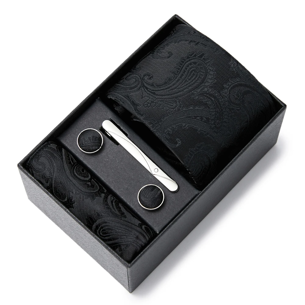 Set cravatta uomo con pochette e gemelli per matrimonio_voghion.com