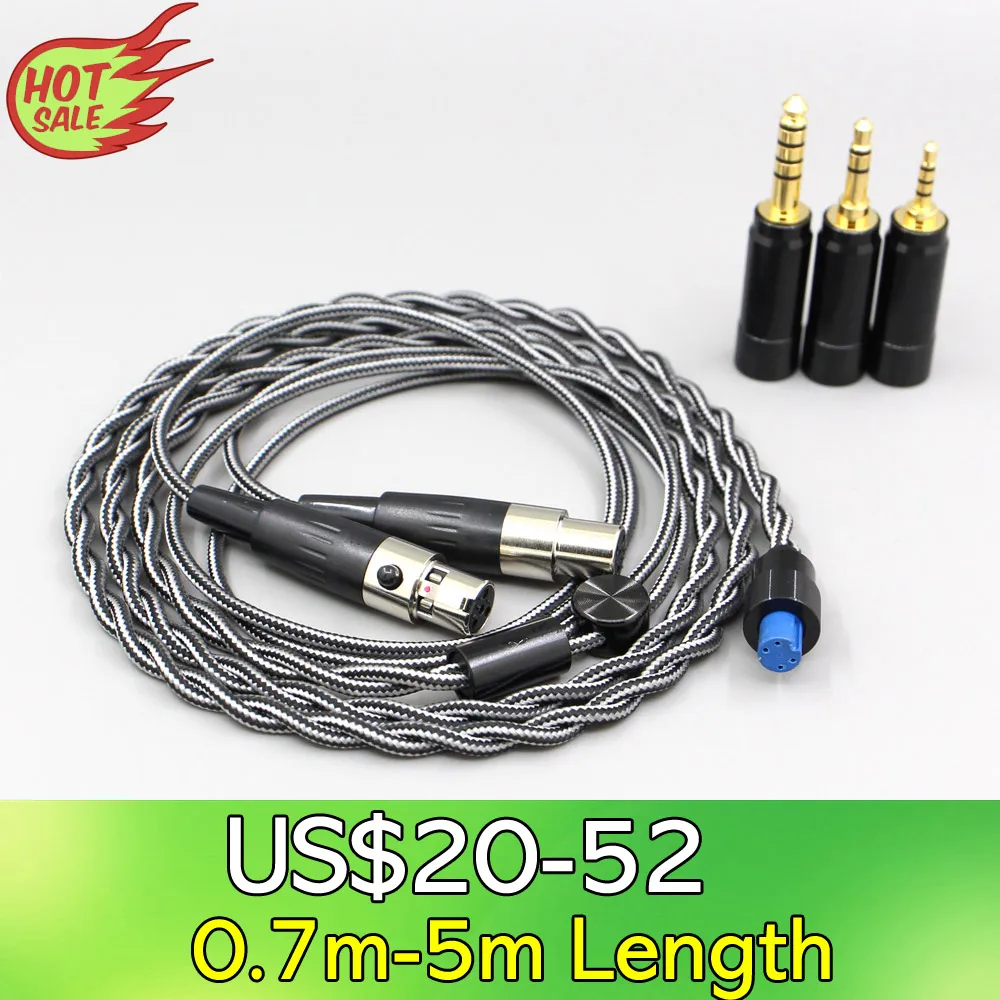 

Awesome All in 1 Plug Earphone Headphone Cable For Meze Empyrean Kennerton Thekk Vali Thror Headphone LN008034