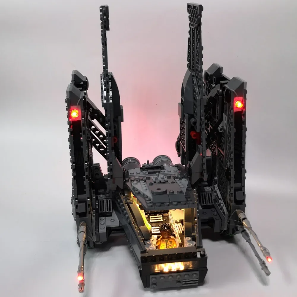 Светодиодная подсветка без модели для командного корабля 75104 Kylo Ren