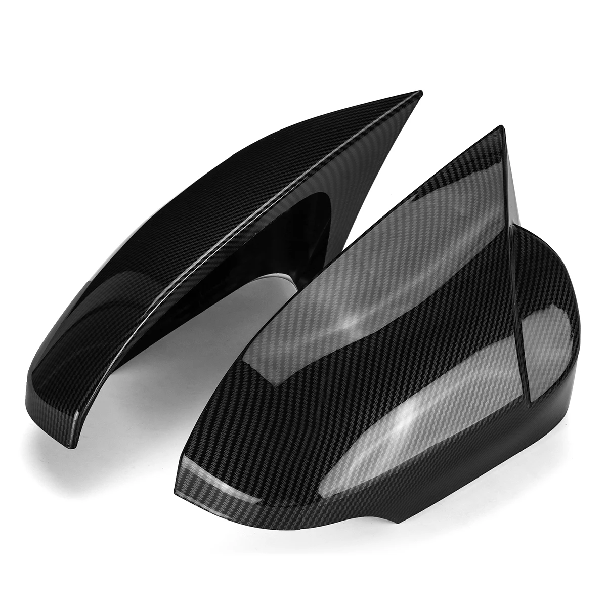 TRQ Tapa Del Espejo Lateral Del Pasajero Sin Pintura De Señal De Giro A Juego Compatible Con Toyota Camry 2012-2017 TO1327128