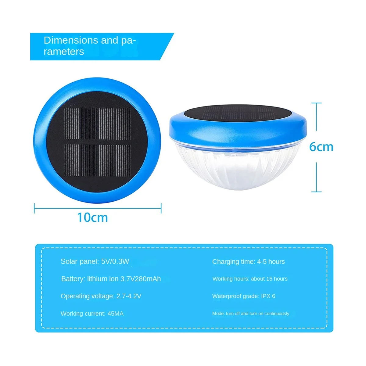 Solar Floating Pool LED Lights,Waterproof RGB Color Changing Pool Lights,Pool Accessories for Pool,Pond,Spa,Hot Tub