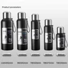 Large Capacity Cold Thermal Thermos Tumbler Stainless Steel Insulated Tea Coffee Water Bottle Insulation Flask Pot Travel Mug 4