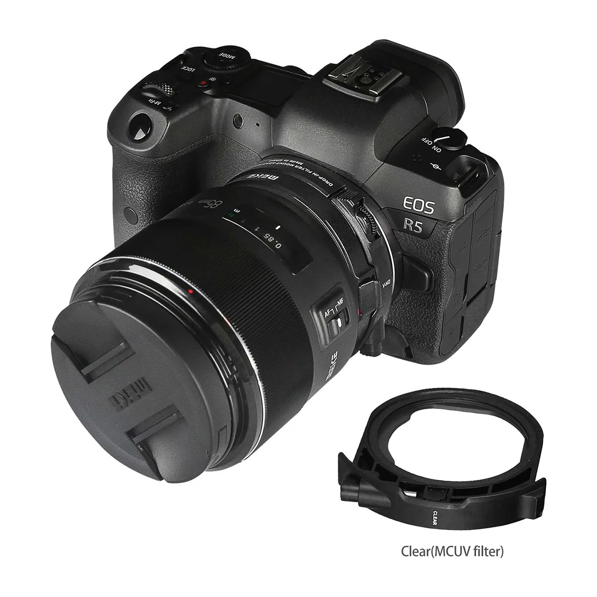 MEIKE MK-EFTR-C Adapter w/Variable ND Filter｜Drop-in Mount for  EOS R/RP/R5 Fast