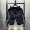 Men Trendy Contrast Color Sports Running Quick Dry Short Pants 2024 Summer Casual Pocket Loose Straight Beach Shorts Ropa Hombre 4