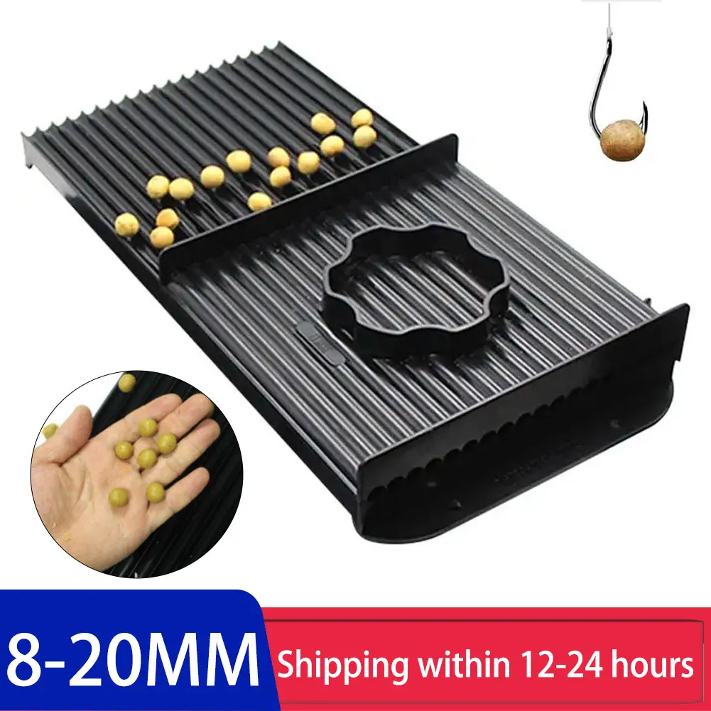 티스텐 진흙 리드와 함께하는 Hirisi 잉어 낚시용 터미널 세트, 포함된 박스 및 미끼 싱커로 완성된 낚시 액세서리 10 Boilie 롤러, 유럽 스타일 미끼 롤러, 블랙 PP 소재, 낚시 도구, 잉어 낚시, Boilie 롤링 테이블, 미끼 메이커 팝업