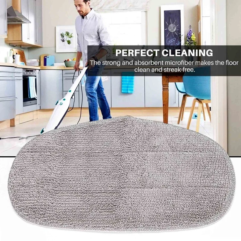 3Pcs Mopping Cloth For Leifheit Cleantenso Steam Cleaner Steam Broom Wiper Cover Cleaning Mop Cloths Pad