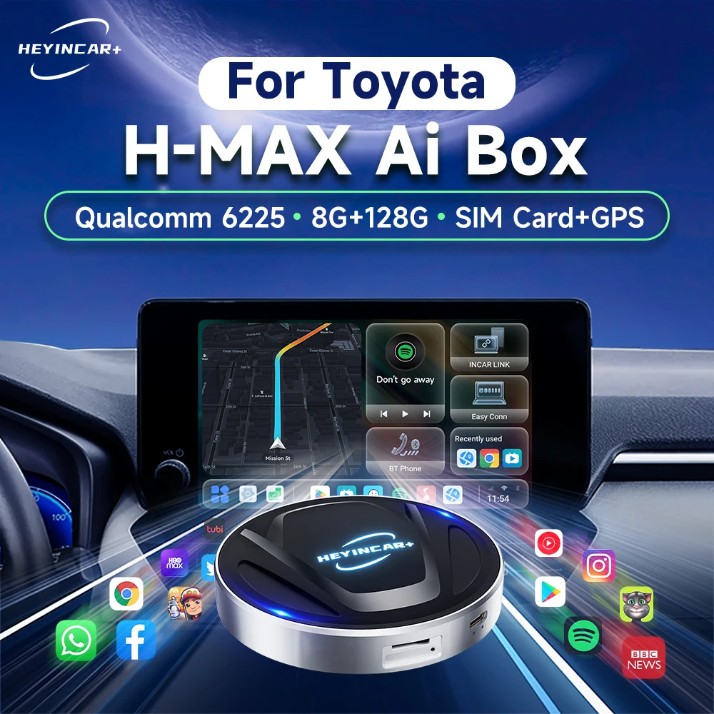 AI BOX HEYINCAR+ H-MAX 2025モデル リモコンのおまけ付 AI BOX HEYINCAR+ H-MAX 2025モデル リモコンのおまけ付
