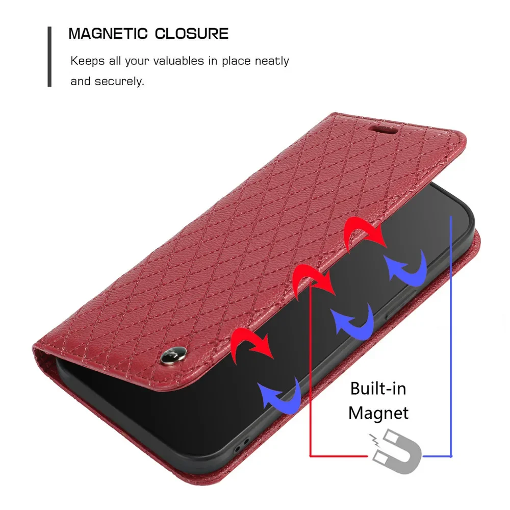 Leather Wallet Phone Case - Universal Fit & Stylish Design
