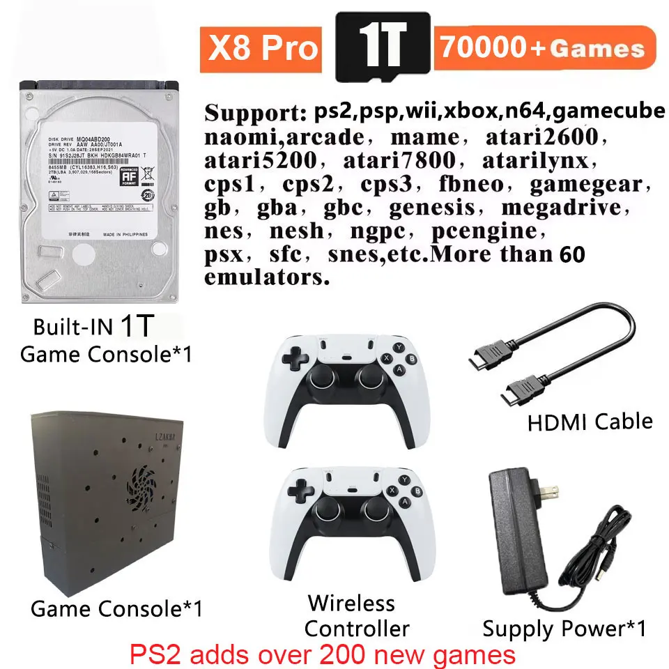 black 1T HDD BW